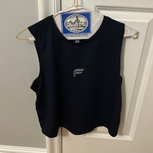 Extra small navy blue fabletics tank top